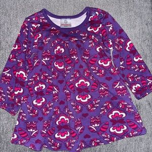 Hanna Andersson Purple and Pink Kids Casual Dress